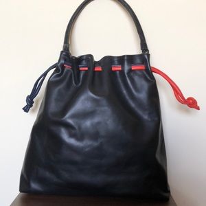Clare Vivier Grand Henri Black Leather NEW
